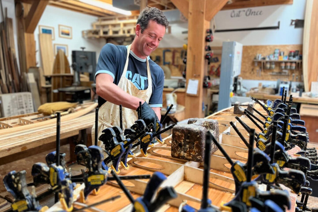 otter wooden surfboards make your own workshop experience