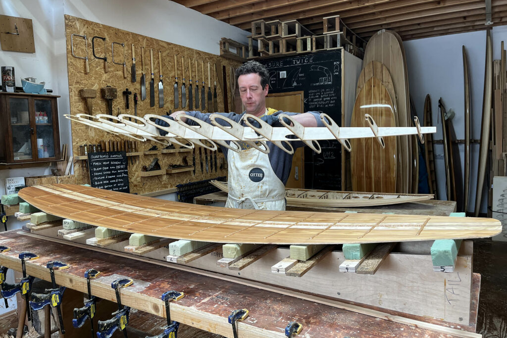 otter wooden surfboards make your own workshop experience
