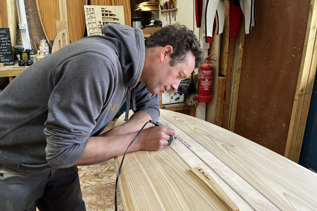 otter wooden surfboards make your own workshop experience