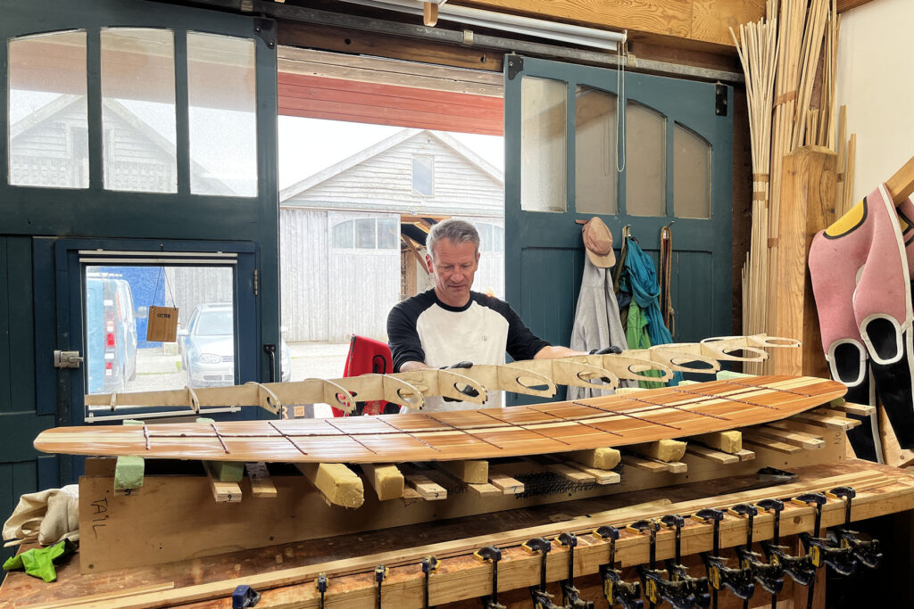 otter wooden surfboard workshop make your own sustainable