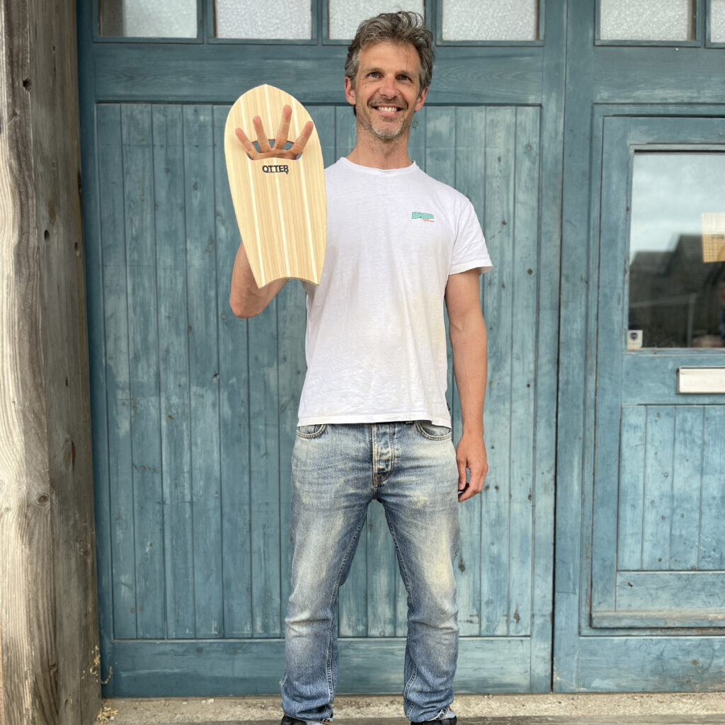 otter wooden surfboards make your own handplane bellyboard course cornwall sustainable
