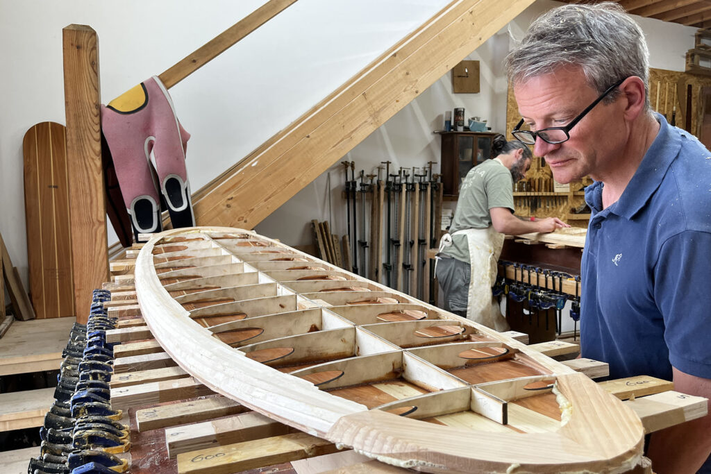 otter wooden surfboards make your own workshop course