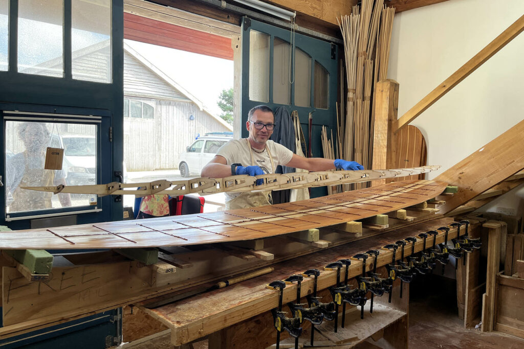 otter wooden surfboard workshop make your own