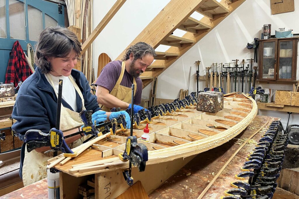 otter wooden surfboard workshop make your own