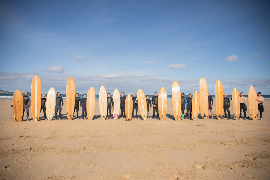 otter surfboards annual gathering of makers beach surfing wooden surfboards