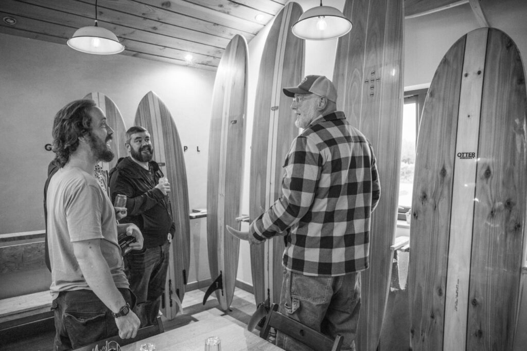 otter wooden surfboards annual gathering of makers AGM evening