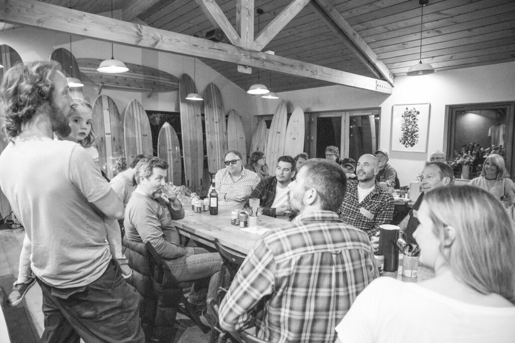 otter wooden surfboards annual gathering of makers AGM evening