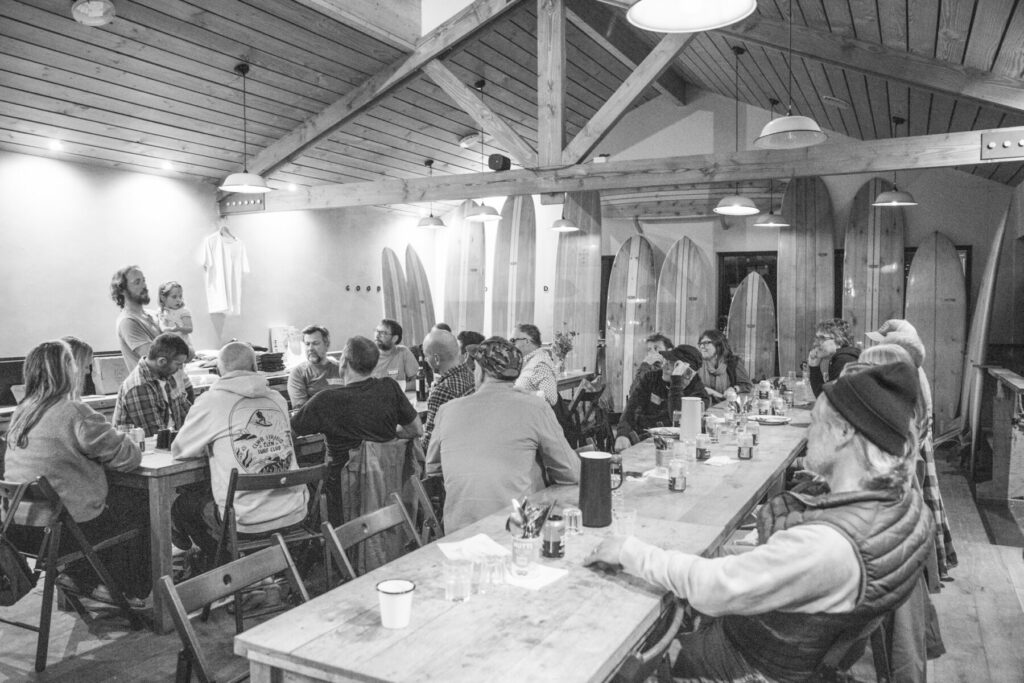 otter wooden surfboards annual gathering of makers AGM evening