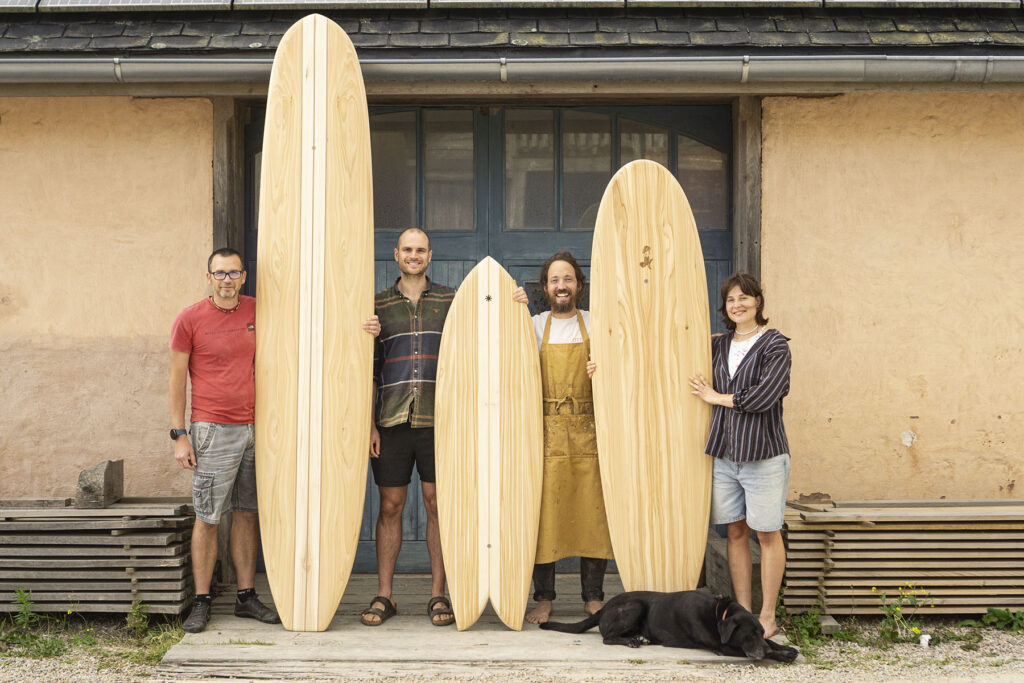 otter wooden surfboards workshop course make your own