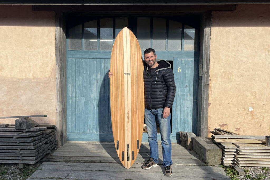 otter wooden surfboards workshop make your own