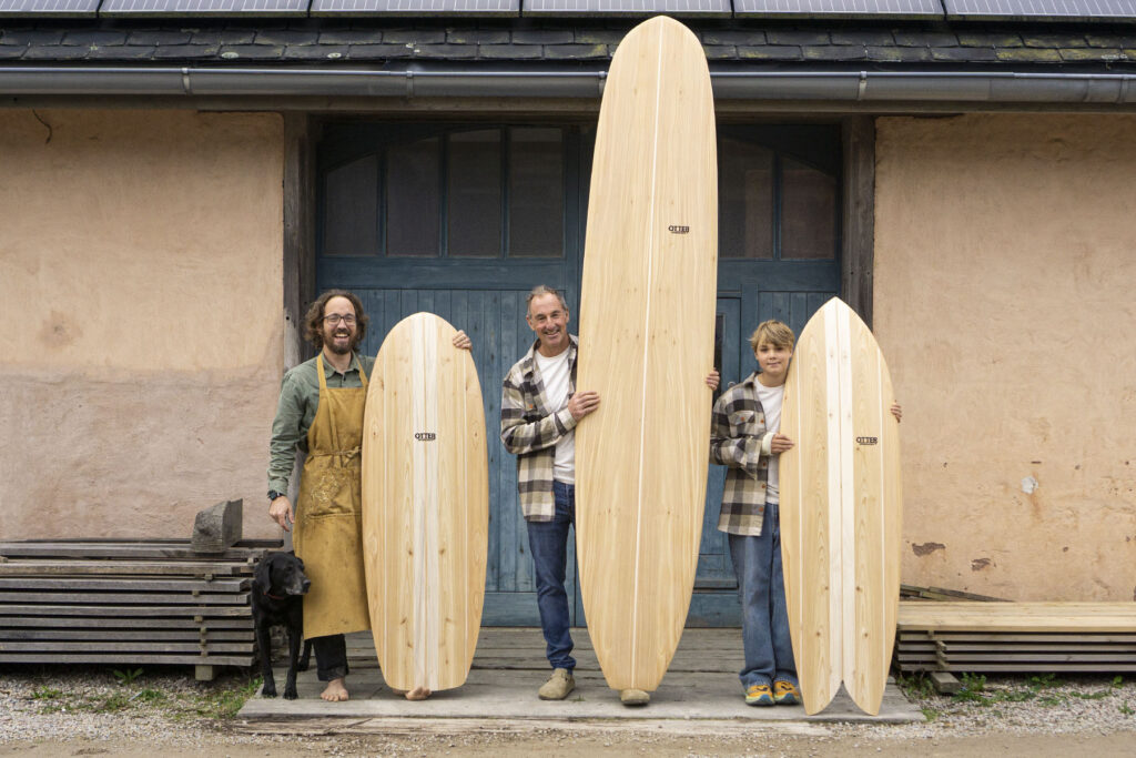 otter wooden surfboards workshop make your own blue doors sustainable surf