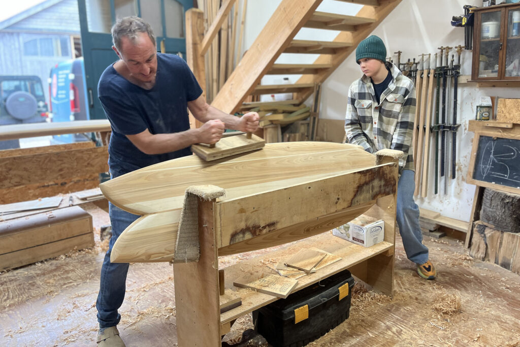otter wooden surfboards workshop make your own surfboard shaping experience