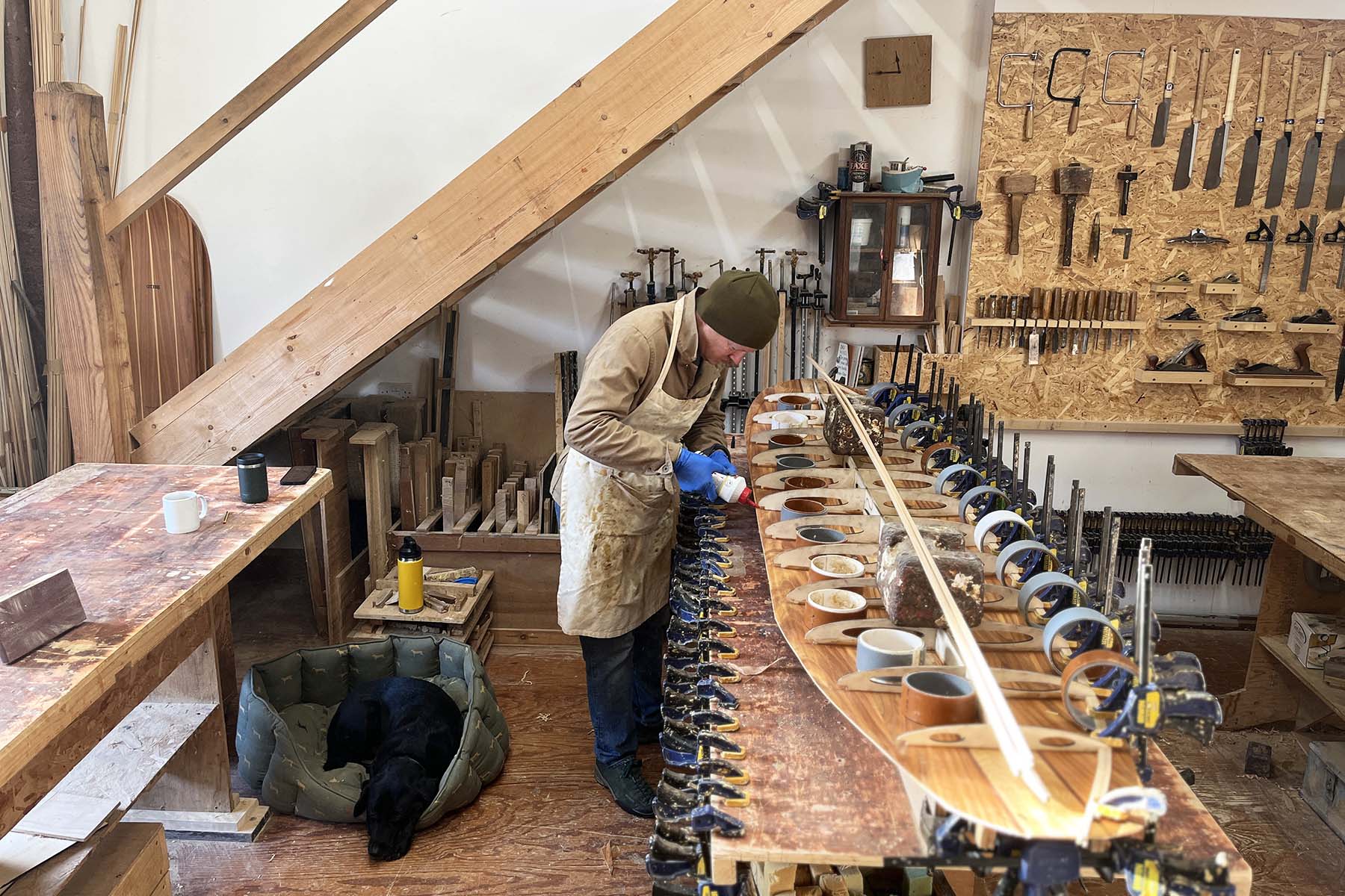 otter wooden surfboard make your own workshop experience sustainable
