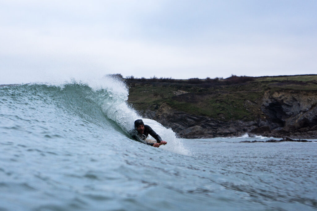 otter sustainable wooden surfboards surfing wave surfer