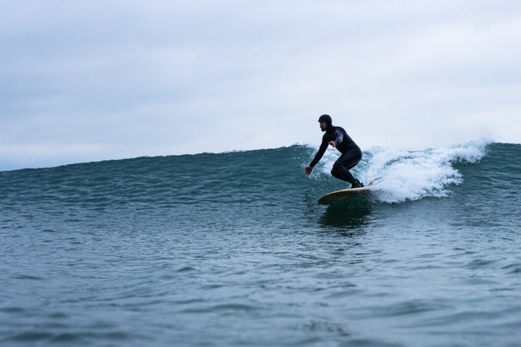 otter sustainable wooden surfboards surfing wave surfer