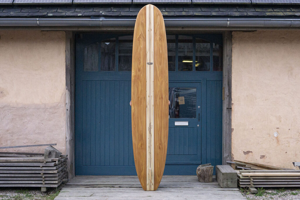 otter sustainable wooden surfboards
