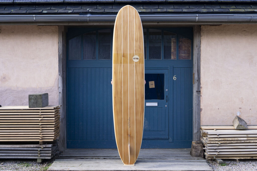 otter surfboards sustainable, hollow wooden surfboard