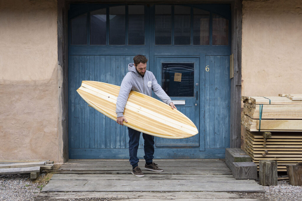 Otter Surfboards Sustainable, Hollow Wooden Surfboards