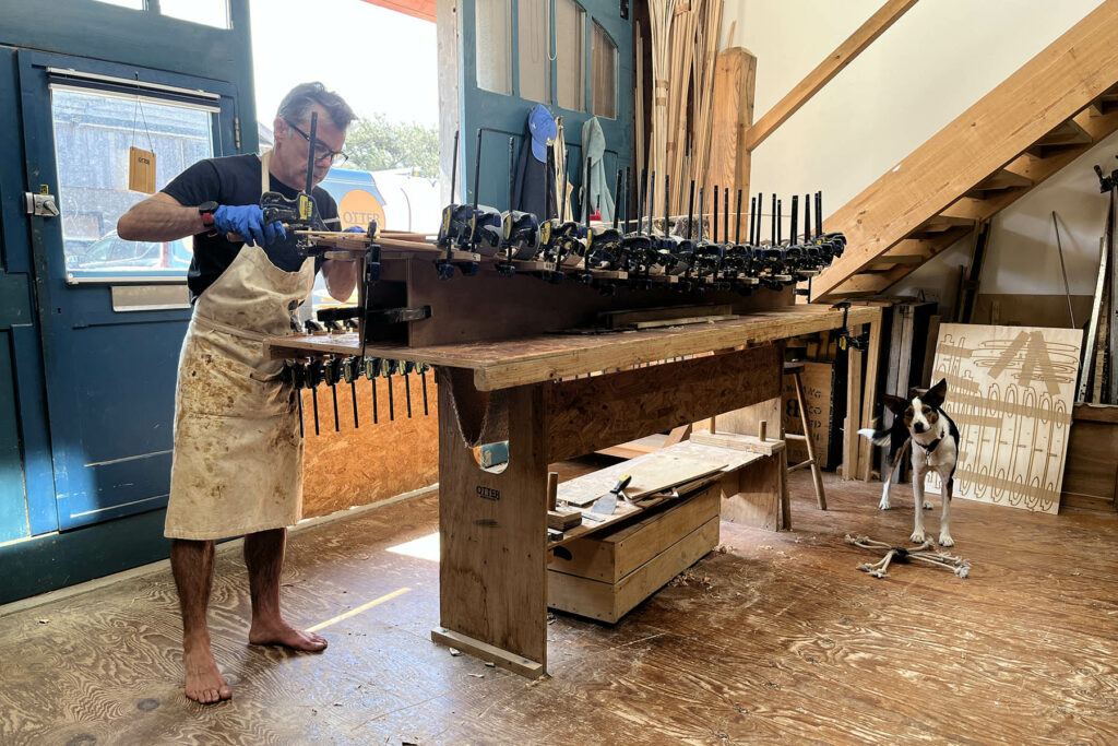 Otter Surfboards make your own wooden surfboard workshop