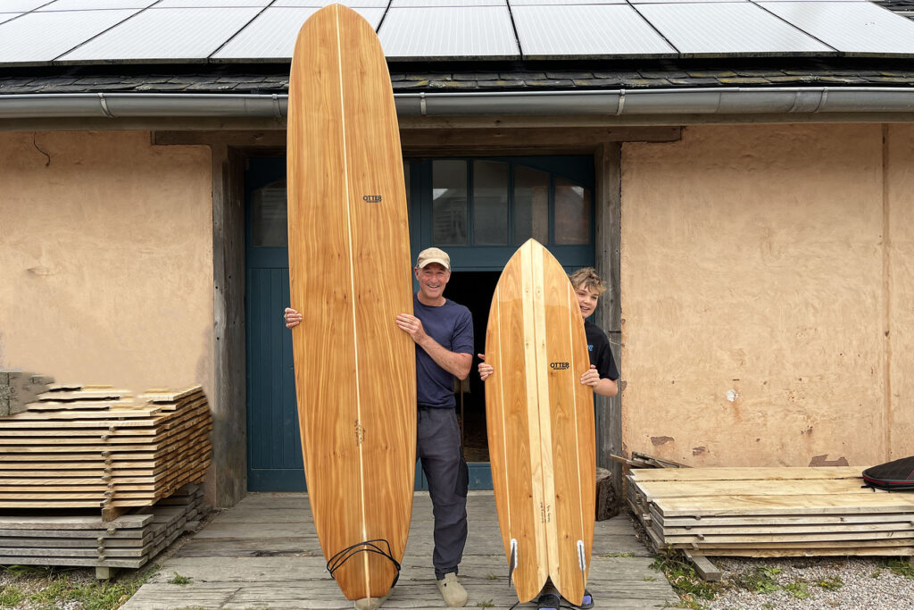 make your own sustainable, hollow wooden surfboard workshop