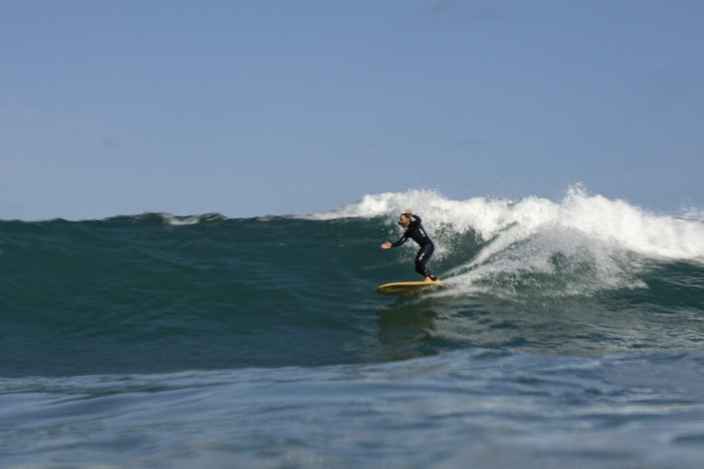 Sustainable, hollow wooden surfboards by Otter Surfboards
