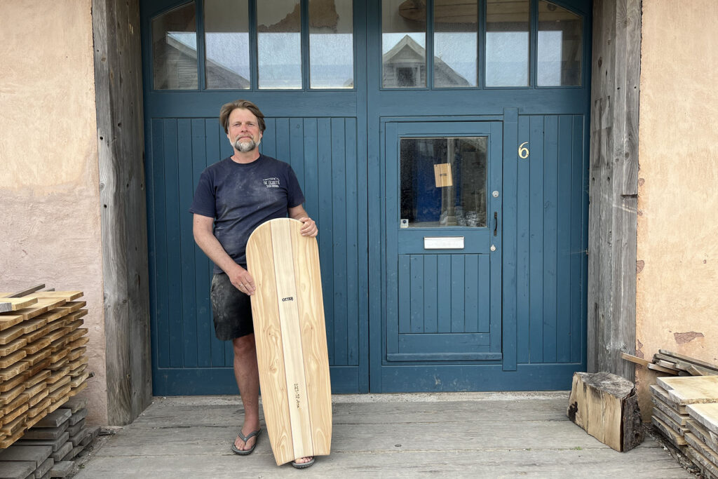 Otter Surfboards bellyboard workshop