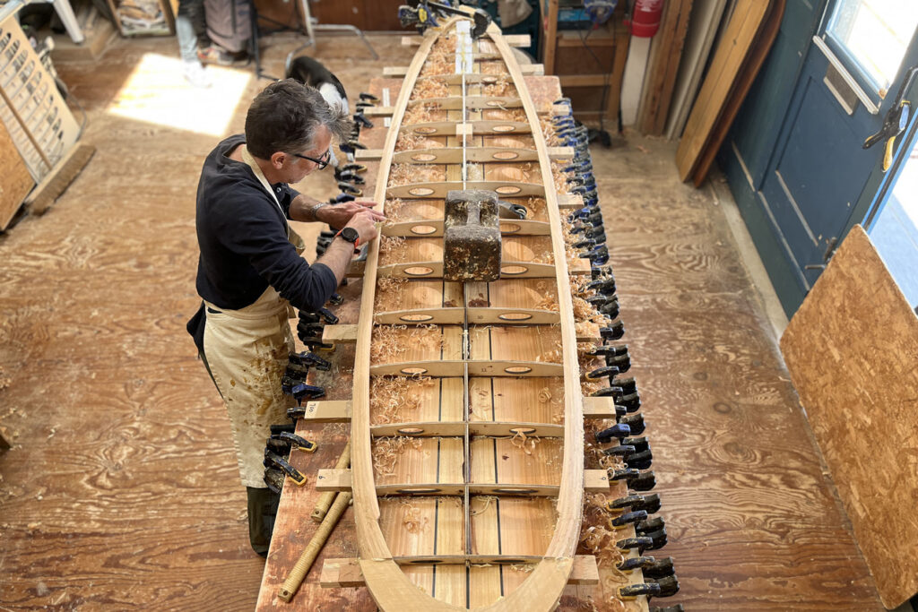 Otter Surfboards wooden surfboard making workshop
