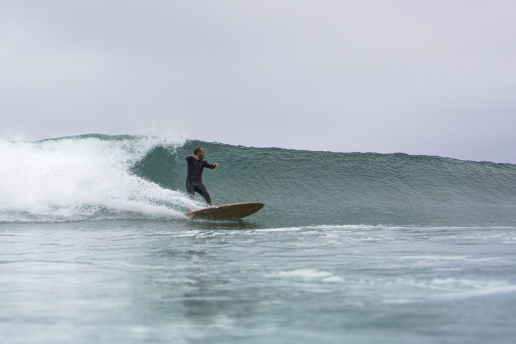 sustainable, hollow wooden surfboards by Otter Surfboards