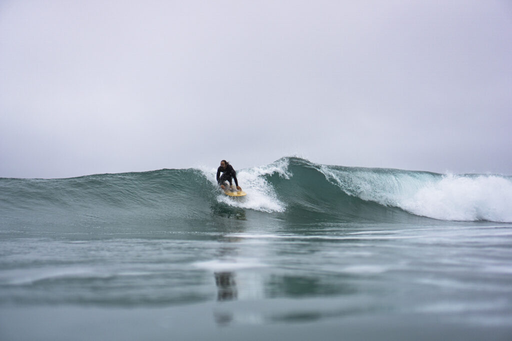 sustainable, hollow wooden surfboards by Otter Surfboards