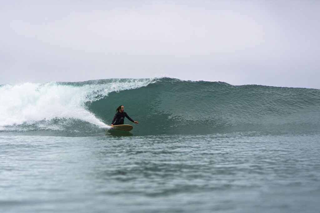 sustainable, hollow wooden surfboards by Otter Surfboards