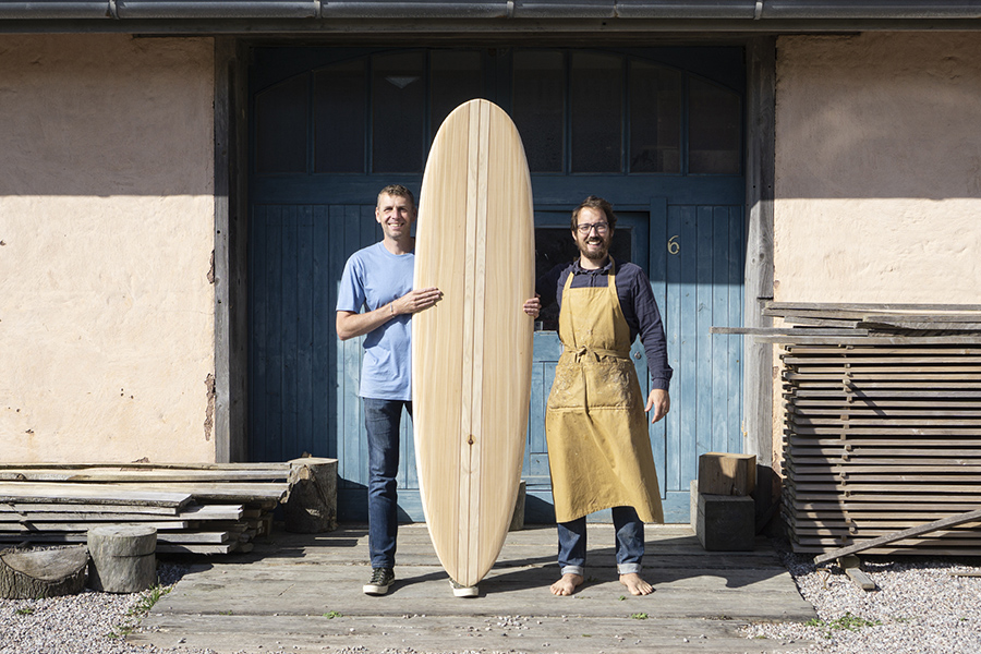 Otter Surfboards 5 day surfboard workshop. Make your own sustainable, hollow wooden surfboard.