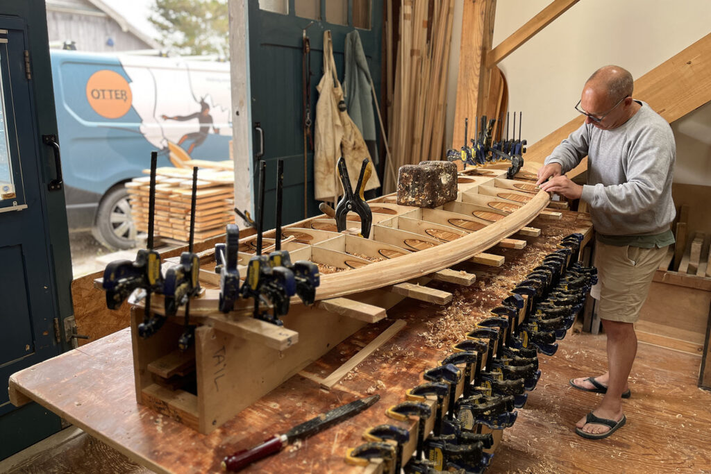 Make your own hollow wooden surfboard with Otter Surfboards