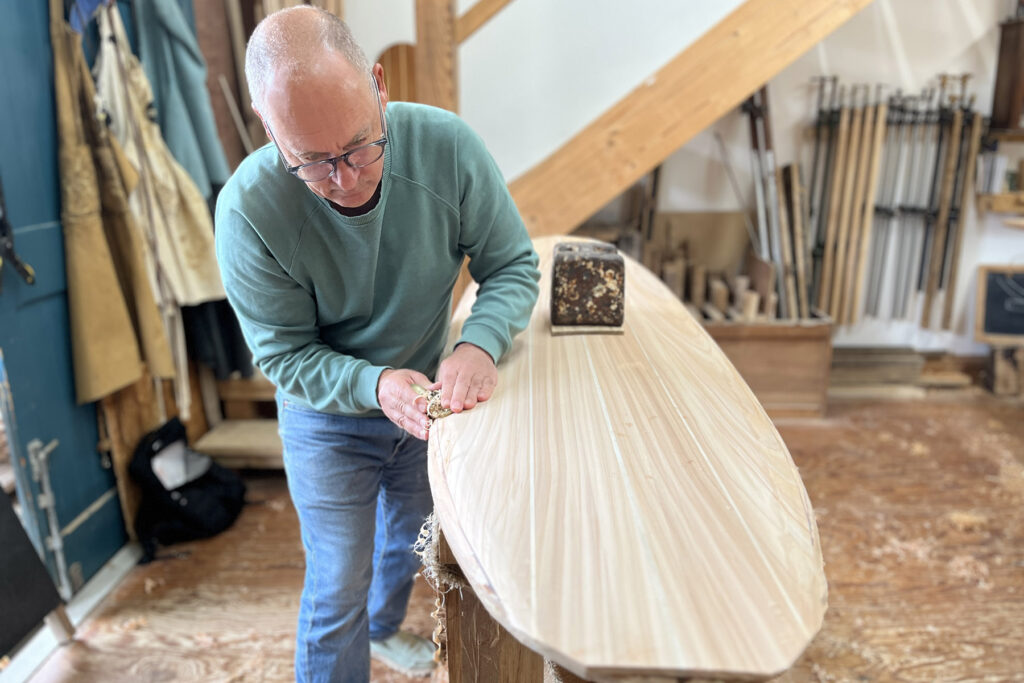 Make your own hollow wooden surfboard with Otter Surfboards