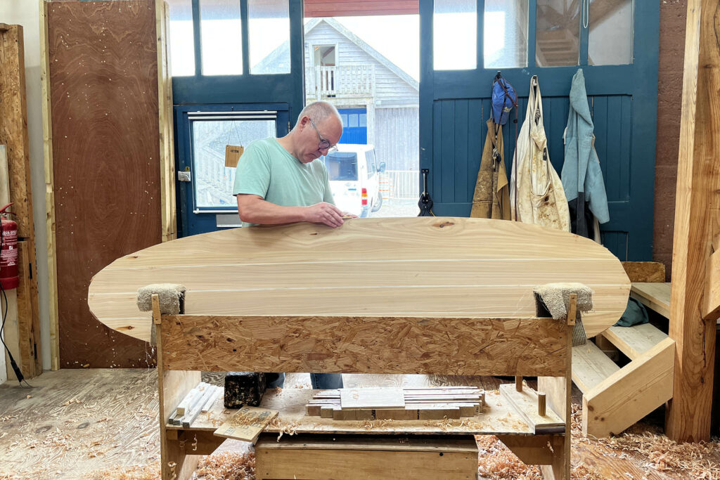 Make your own hollow wooden surfboard with Otter Surfboards