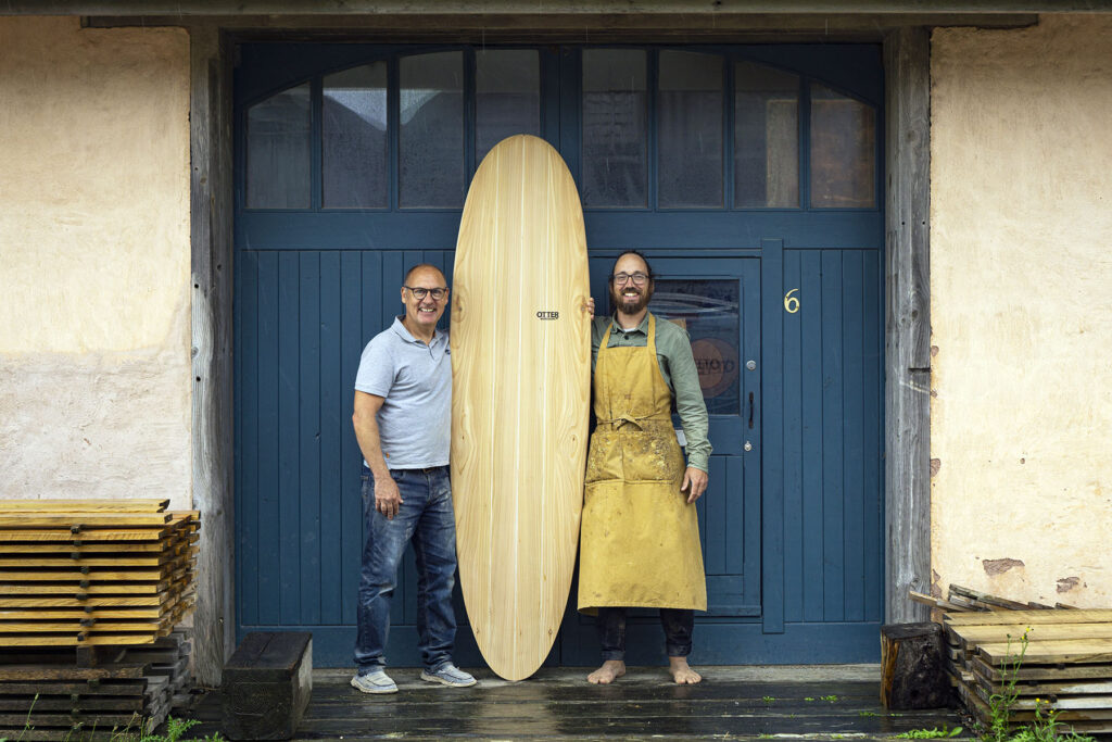 Making a wooden surfboard with Otter Surfboards