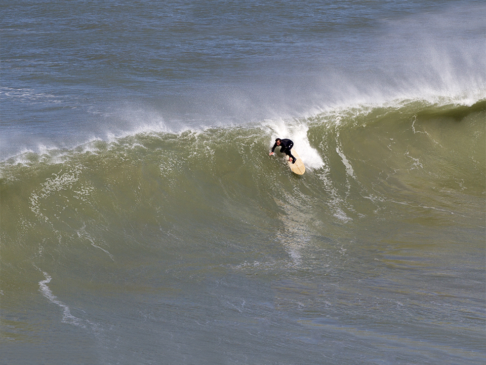 Sustainable, Hollow Wooden Surfboard by Otter Surfboards