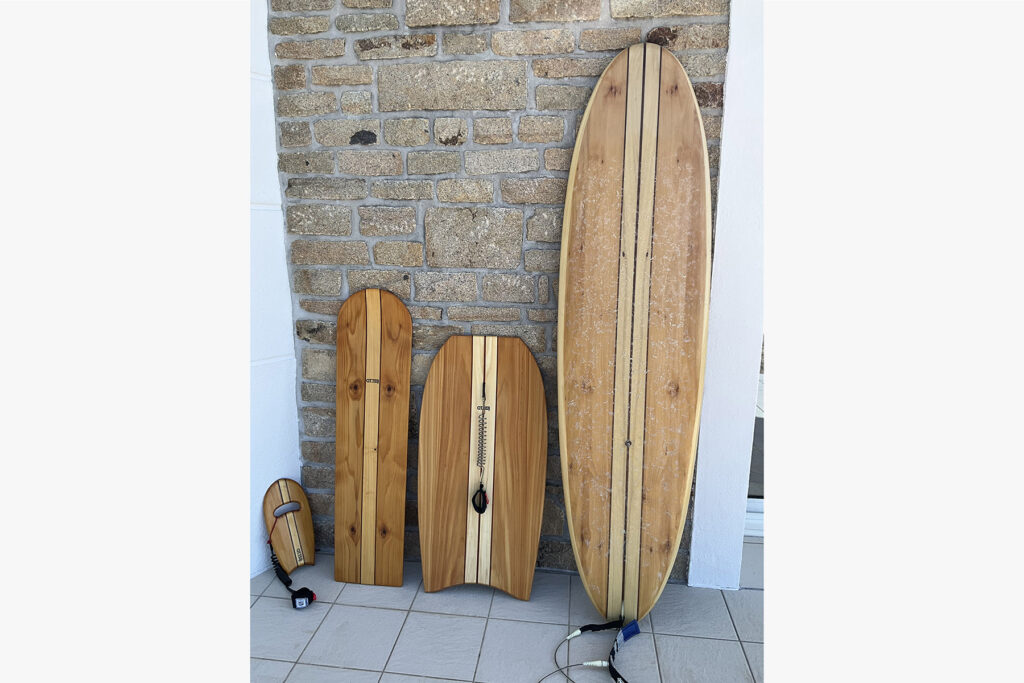 Otter Surfboards wooden wave craft collection
