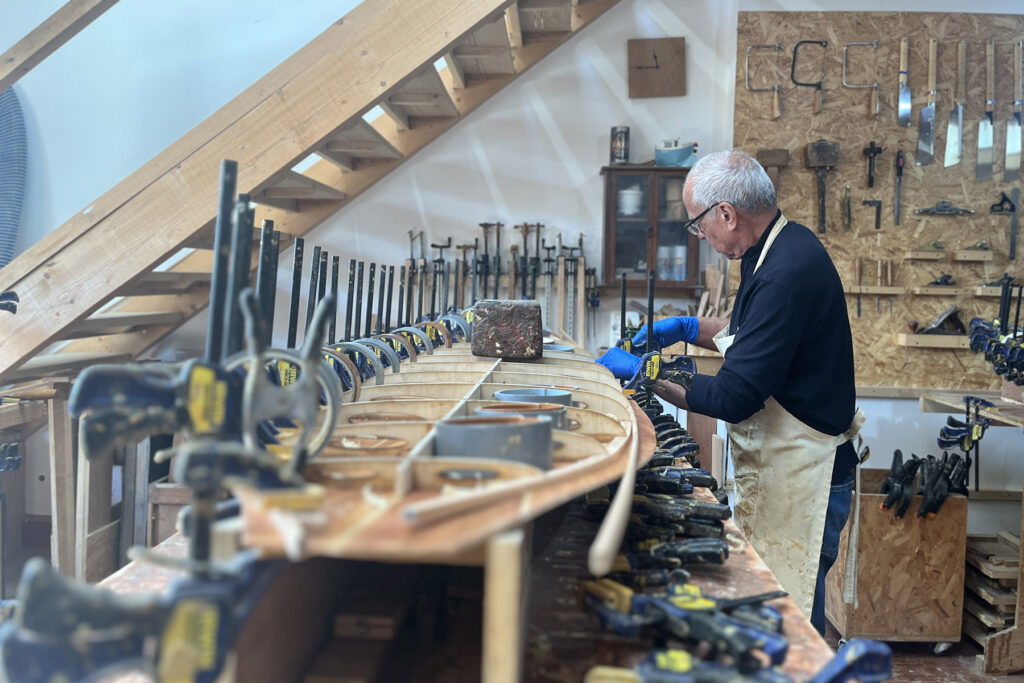Make your own wooden surfboard workshop with Otter Surfboards in Cornwall, UK