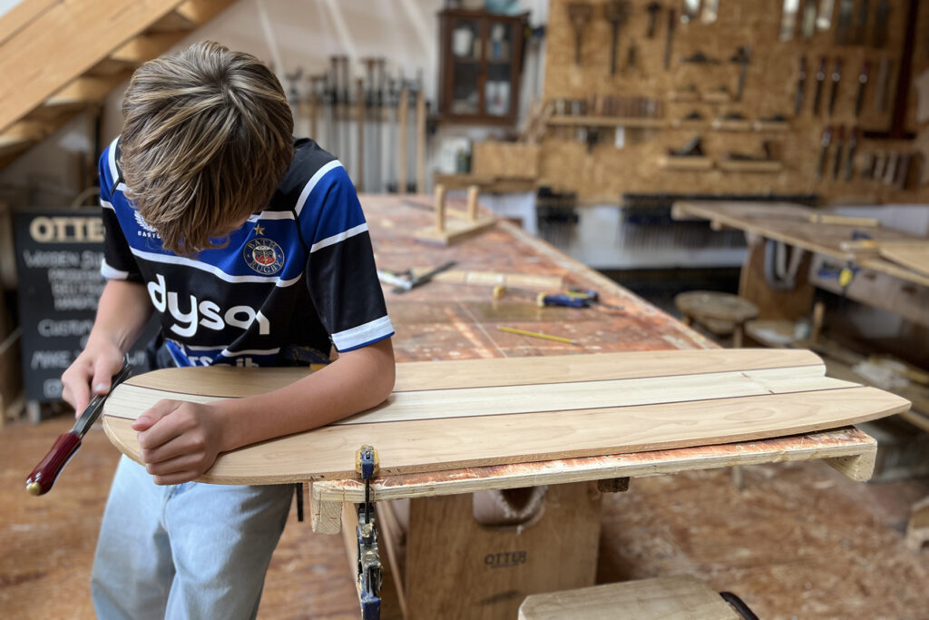 Making sustainable bellyboards with Otter Surfboards