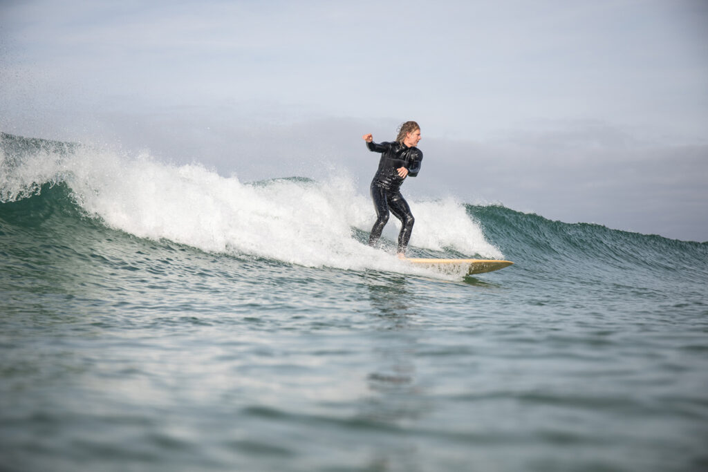 Sustainable, hollow wooden surfboards by Otter Surfboards
