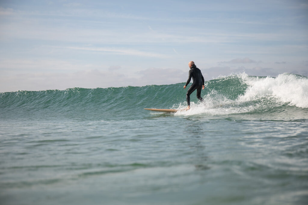 Sustainable, hollow wooden surfboards by Otter Surfboards