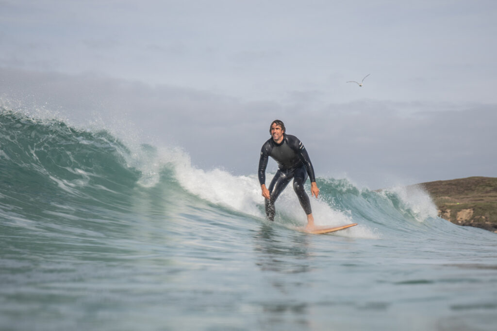 Sustainable, hollow wooden surfboards by Otter Surfboards