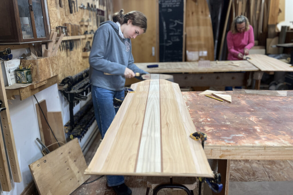 Making Bellyboards at Otter Surfboards