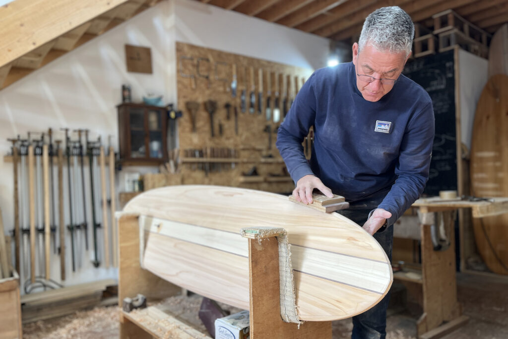 Make your own wooden surfboard with Otter Surfboards