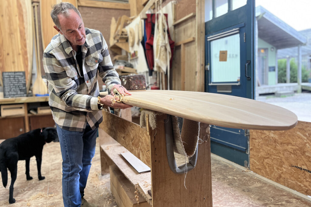 Make your own wooden surfboard with Otter Surfboards