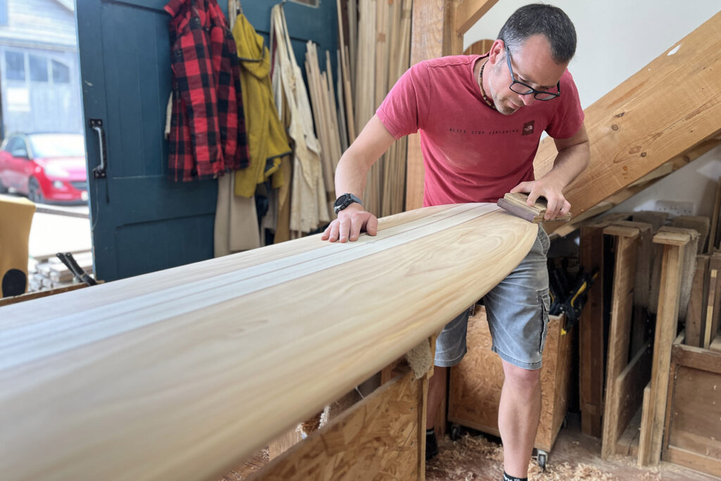Make your own wooden surfboard with Otter Surfboards