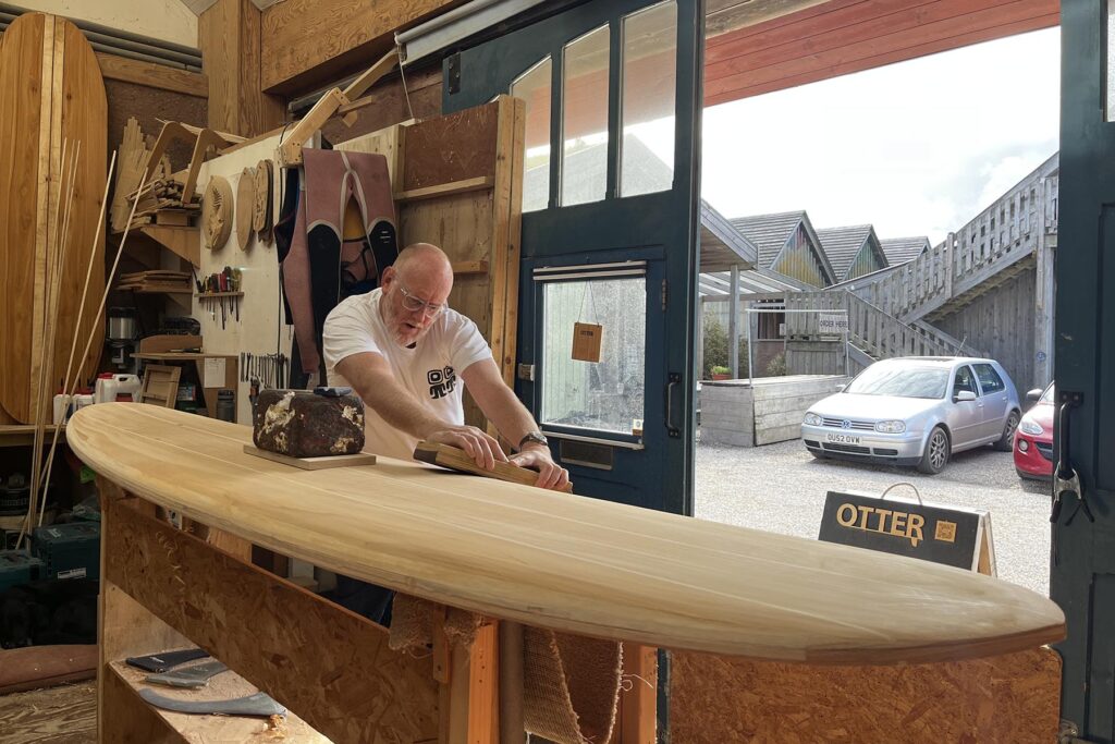 Make your own wooden surfboard with Otter Surfboards