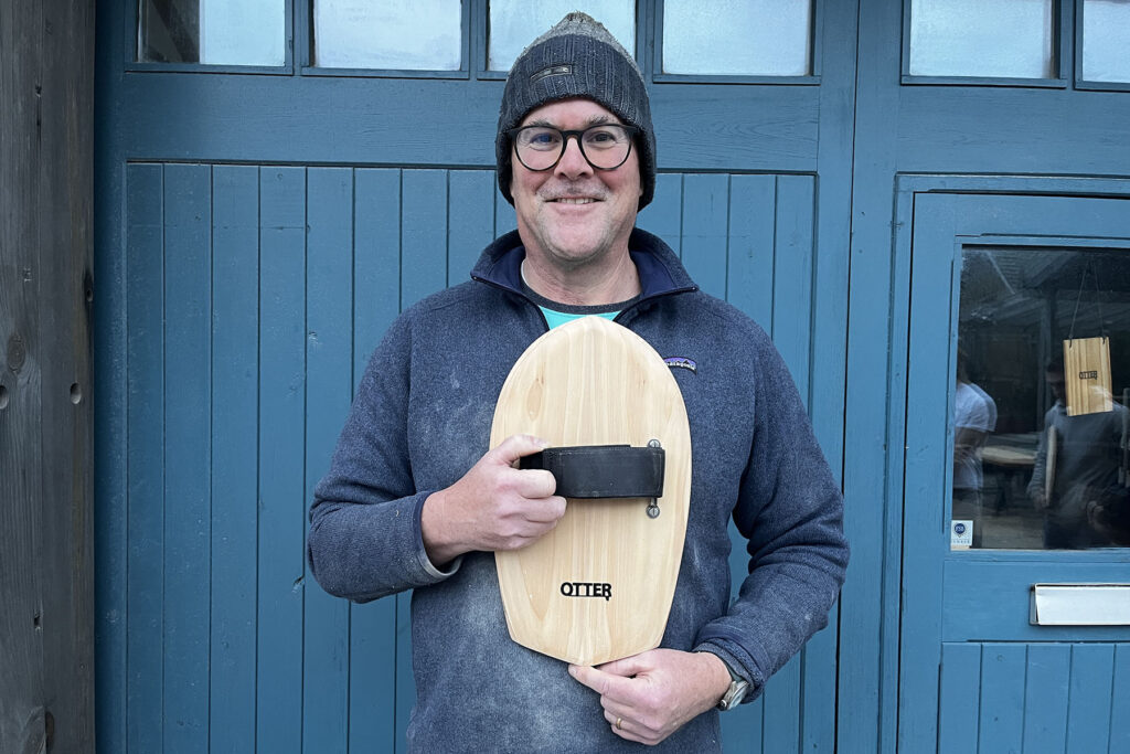 Woodworking course at Otter Surfboards