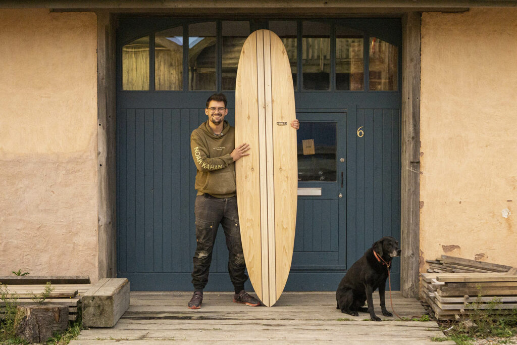 Make your own wooden surfboard with Otter Surfboards