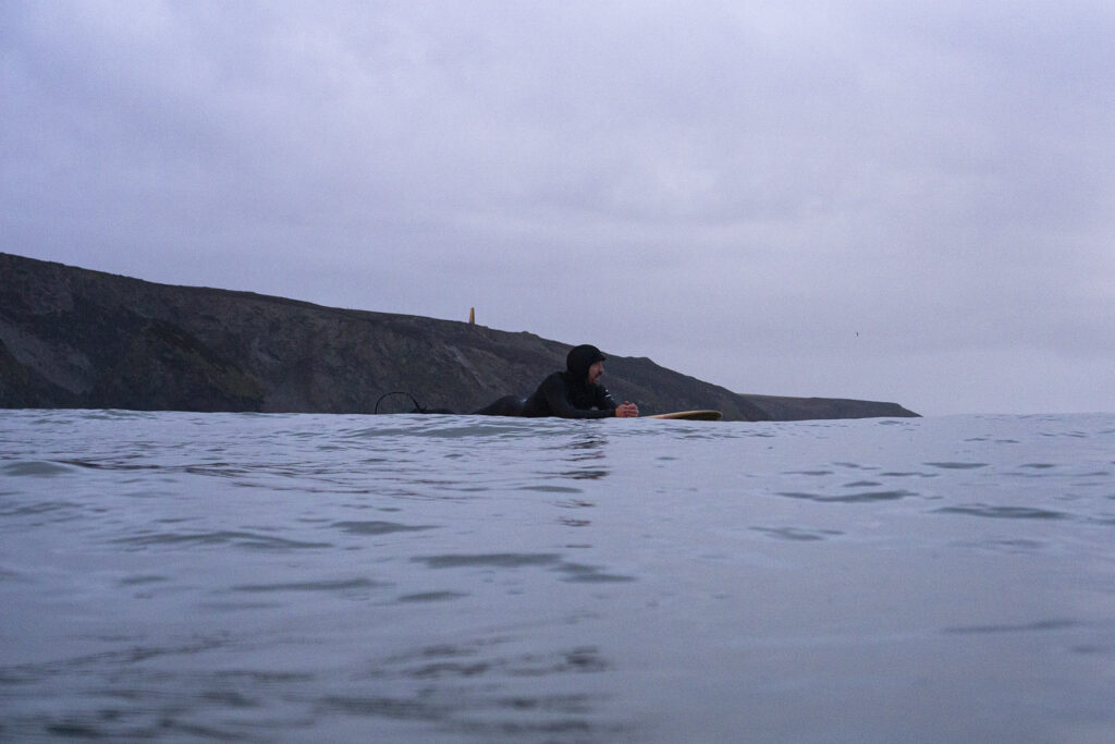 Sustainable, hollow wooden surfboard by Otter Surfboards